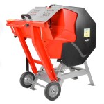 <p>Electric circular saw for wood with power 2800W. Maximum wood diameter 17 cm. Blade diameter 505 mm. Weight 64 kg. Easy to use.</p>