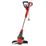 <p>Electric powered grass trimer with telescopic handle and ajdustable cutting head angle. Twist grip. Power input 600 W. Working width 30 cm. Weight 2