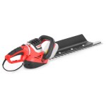 <p>Electric powered hedge trimer with rotatable handle and with power input 750 W&nbsp;and bar length 68 cm. Maximal cutting&nbsp;diameter&nbsp;24 mm. Laser cut blade.</p>