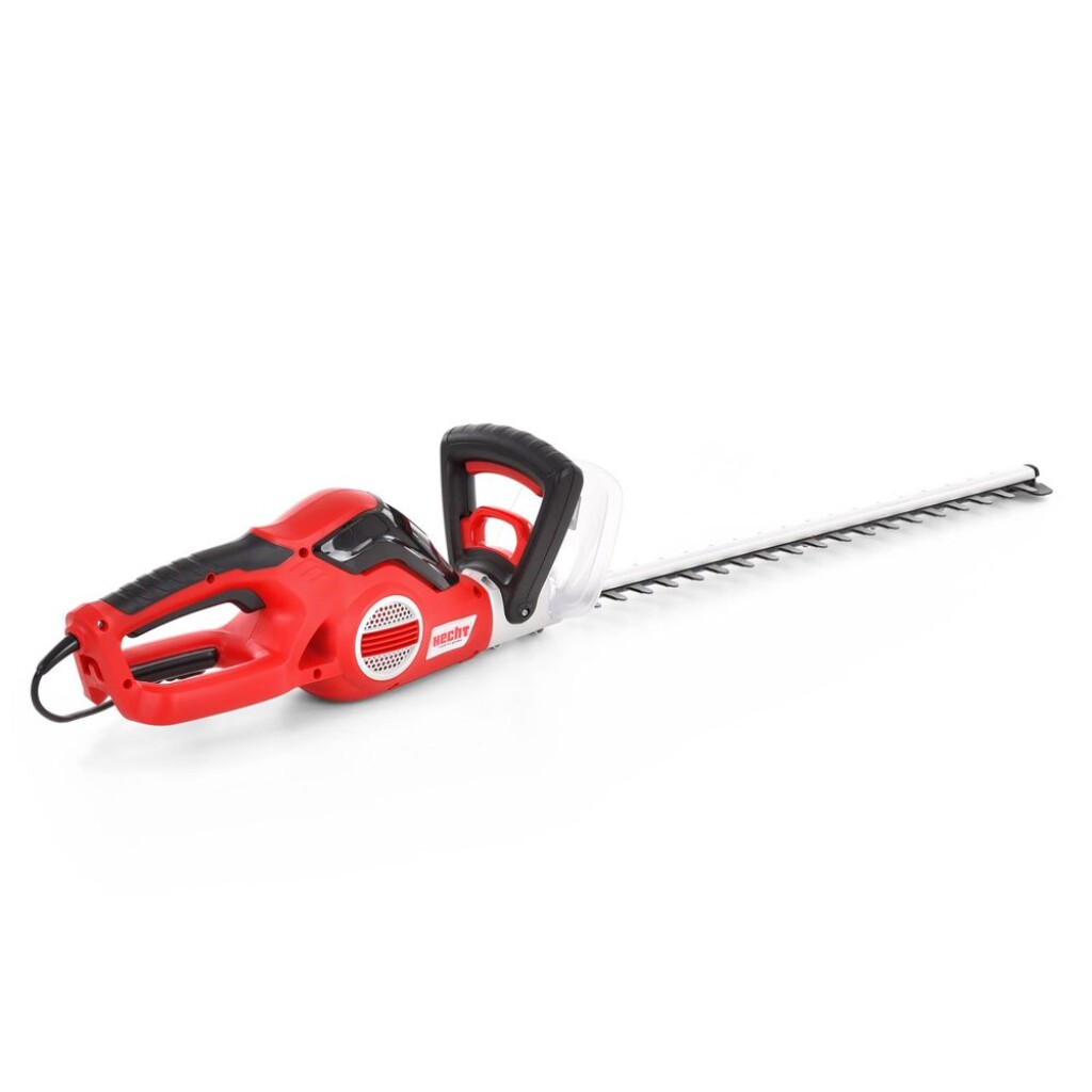 Electric powered hedge trimer with power input 600 W&nbsp;and bar length 55 cm.