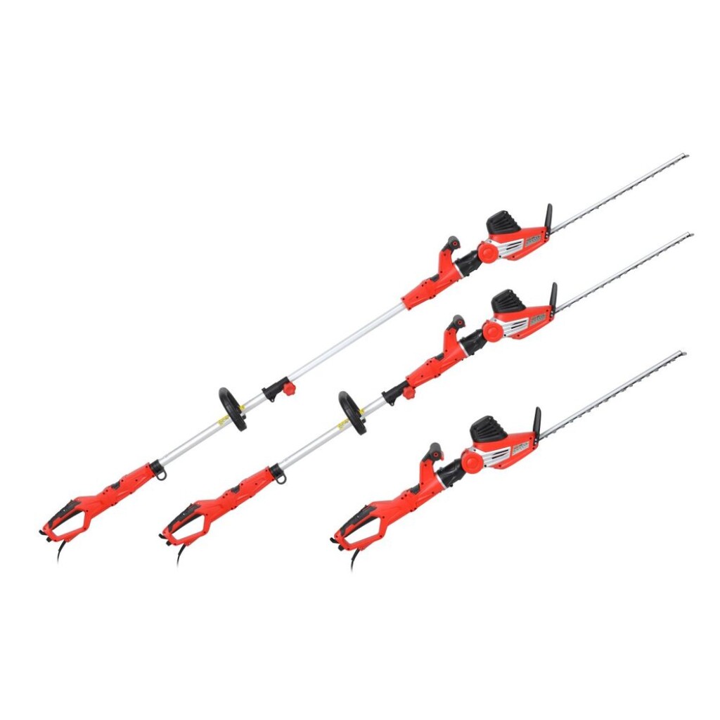 Electric powered hedge trimer with power input 750 W&nbsp;and bar length 51 cm. Maximal cutting&nbsp;diameter 28 mm. Telescopic 2