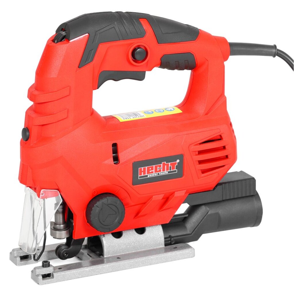 Electric jigsaw with power 800 W. No-load speed 0 - 3100 rpm. Cutting depth 80 mm (wood)