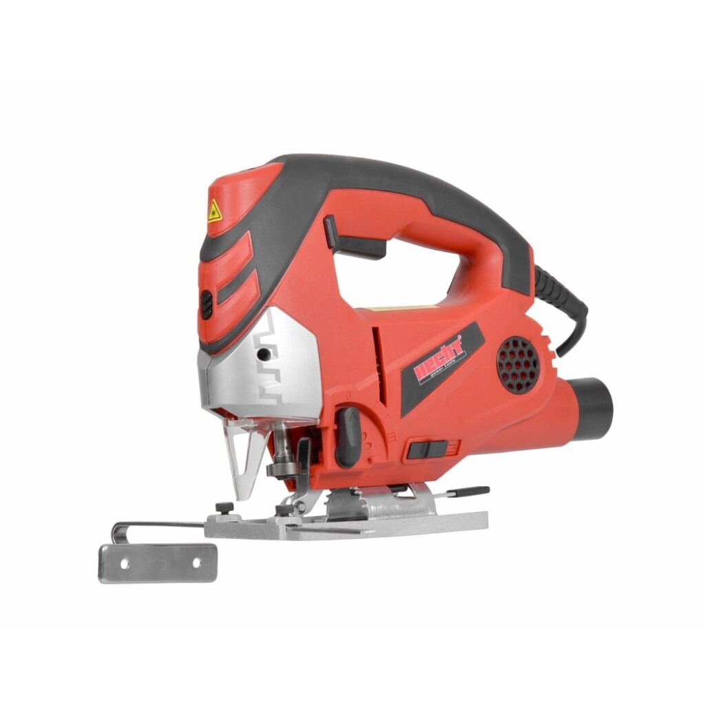 Electric powered jigsaw.&nbsp;With saw blade