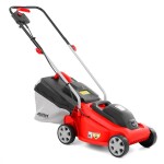 <p>Rotary electric lawn mower with plastic chassis and engine input 1200 W. Width of cut 33 cm. Recommended cutting area 400 m2. The cutting height is set centrally. Height of cut 20-60 mm.<br />  </p>