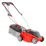 <p>Electric lawnmower with a 32 cm cutting width. Power 1300 W. Basket capacity 28 l. All-plastic basket. Weight just 8.5 kg. Suitable for mowing areas up to approx. 400 m2.</p>