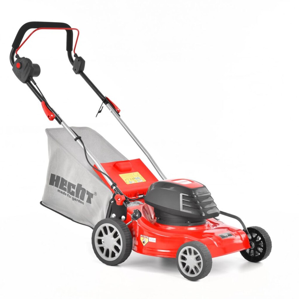 Electric lawn mower. Working width: 40 cm. Power input 1600 W. Collecting box: 45 l.