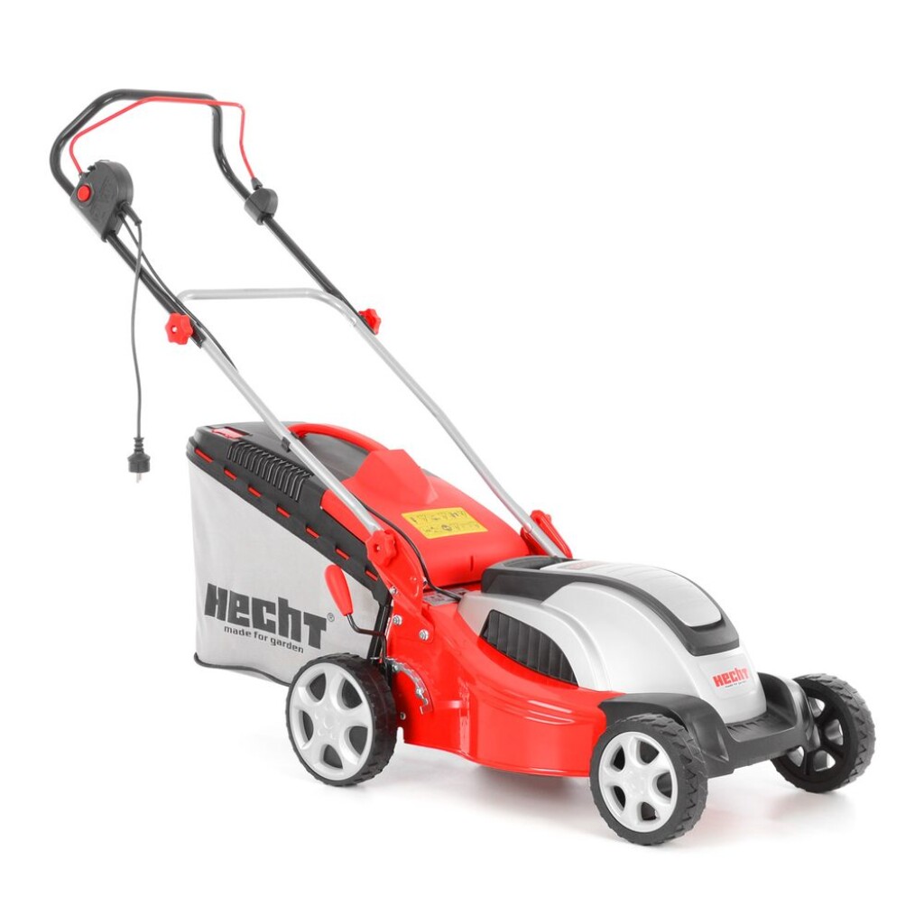 Electric lawn mower. Working width: 41 cm. Power input 1600 W. Collecting box: 50 l.