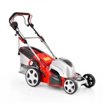 <p>Electric powered rotary lawn mower&nbsp; with steel chassis