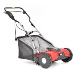 <p>Electric lawn mower. Working width: 38 cm. Power input 400 W. Collecting box: 45 l. Blade thickness 2 mm.</p>