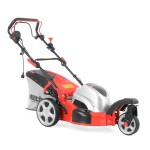 <p>Electric lawn mower with self propelled system. Working width: 46 cm. Power input 1800 W. Collecting box: 60 l.</p>