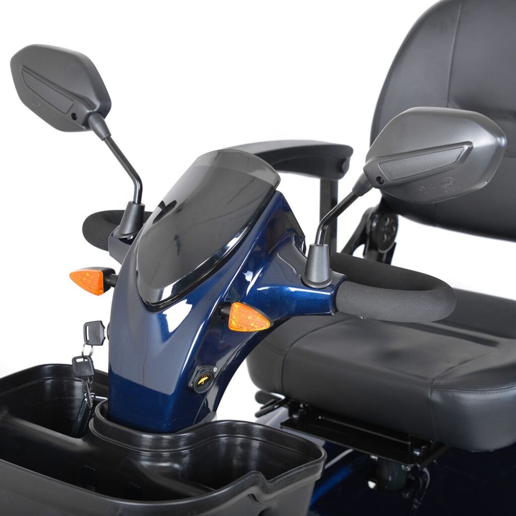 battery 24 V / 40 Ah. Max. speed 15 km/h