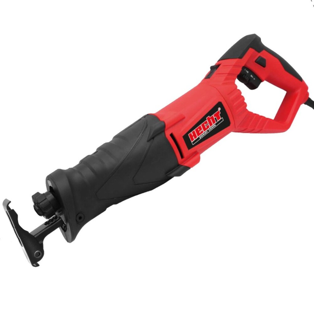 Electric hacksaw. Power consumption 850 W. No load speed 0 - 2800 rpm. Cutting depth 140 mm (wood)