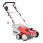 <p>Electric scarifier with a width of 36 cm. Power consumption 1600 W. Basket volume 48 l. Suitable for areas up to approx. 1000 m2. 16 steel knives