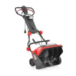 <p>Single stage electric snow thrower. Power input 1300 W. Working width 36 cm. Weight 11 kg.</p>