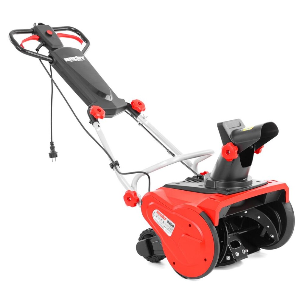 HECHT 9200 is a powerful single-stage snow thrower