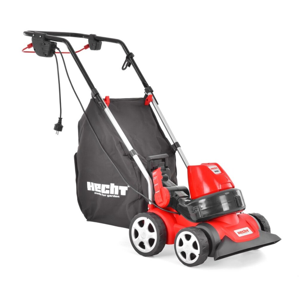 Electric vacuum cleaner / blower. Power consumption 1600 W. Air speed 270 km / h. Basket with a volume of 45 l. Central height adjustment.