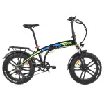 <p>Folding e-bike with 36 V / 10 Ah battery. 250 W motor