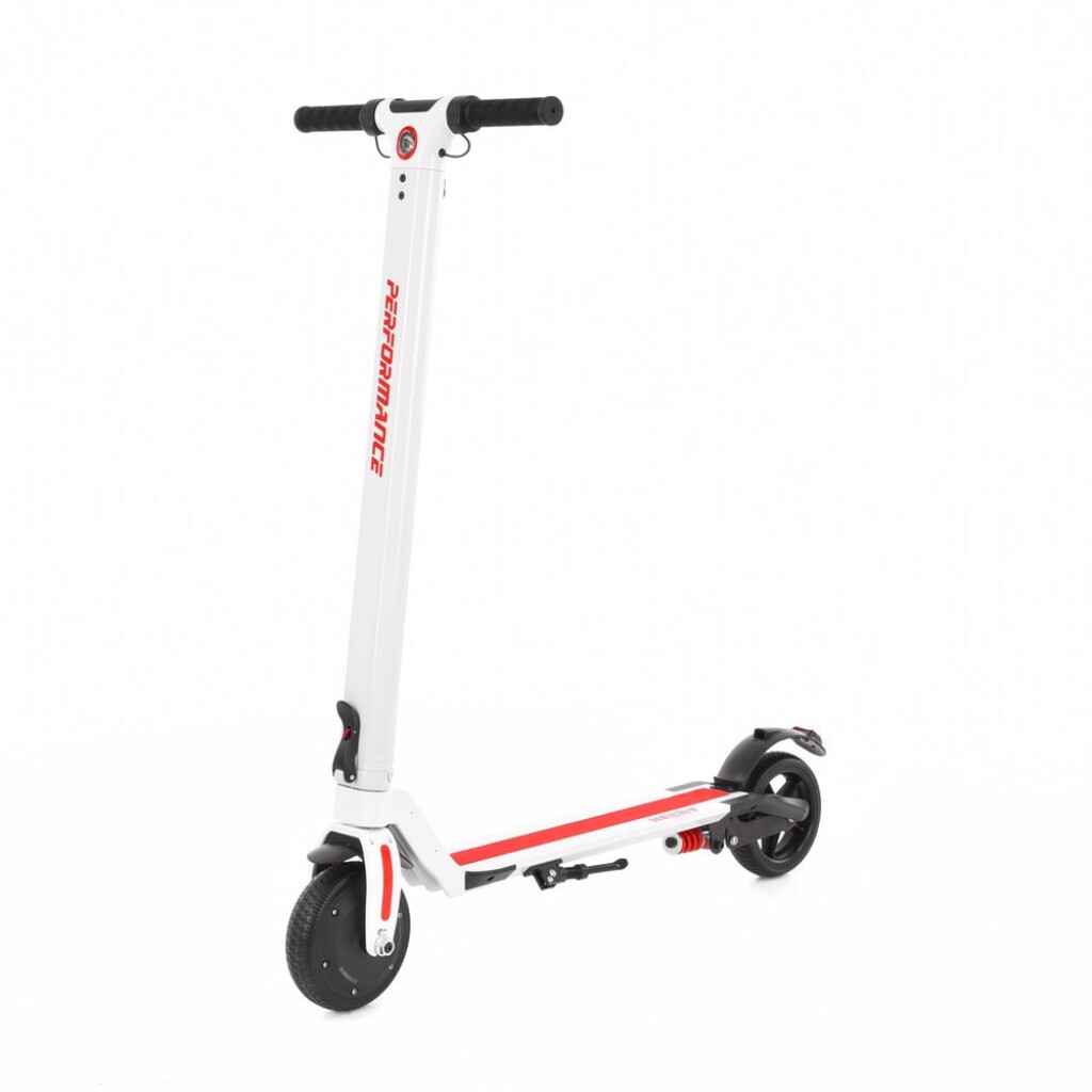 E-scooter with range up to 15 km. Maximum speed of 25 km/h. The maximum load capacity of the scooter is 100 kg. The ability to pair with apps on Android/iOS smartphones.