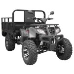<p>The HECHT FARMIS is a robust and powerful battery-powered cargo quad ideal for all kinds of work in the field. Thanks to its powerful 72 V / 52 Ah battery and 3000 W motor