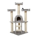 <p>Cat scratcher - dimensions (L x&nbsp;W&nbsp;x&nbsp;H): 50 x&nbsp;50 x&nbsp;115 cm. Made of plush and sisal rope.</p>