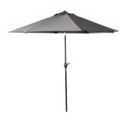 <p>Metal garden parasol without base