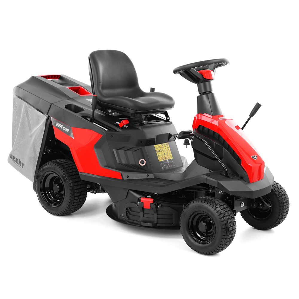 Garden Rider - HECHT 5167 Garden rider with 66cm cutting width. 224 cm3 engine with rated power of 4.5kW. Basket capacity 150L. Suitable for mowing areas of approximately 2000 - 2500 m2.