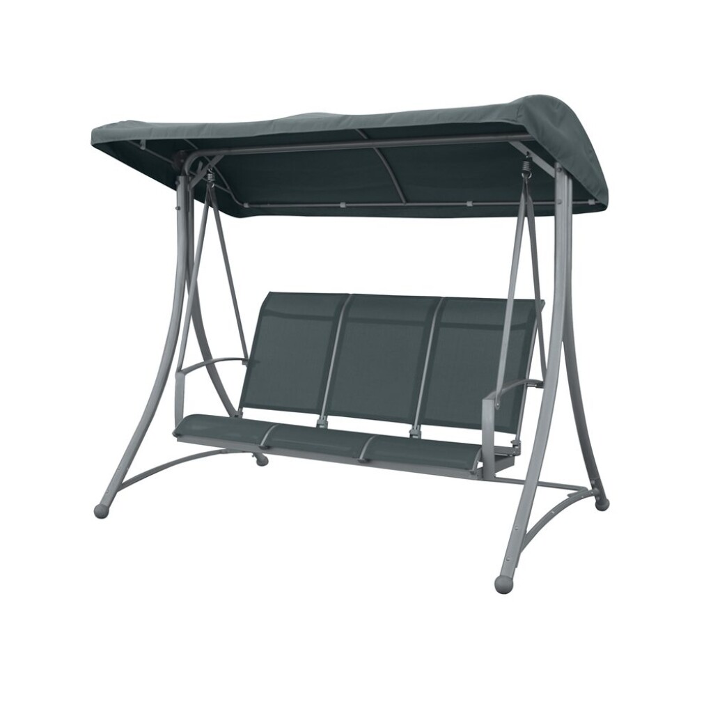 Garden rocking chair. Dimensions (L x W x H): 130 x 185 x 170 cm. Quality steel tubes