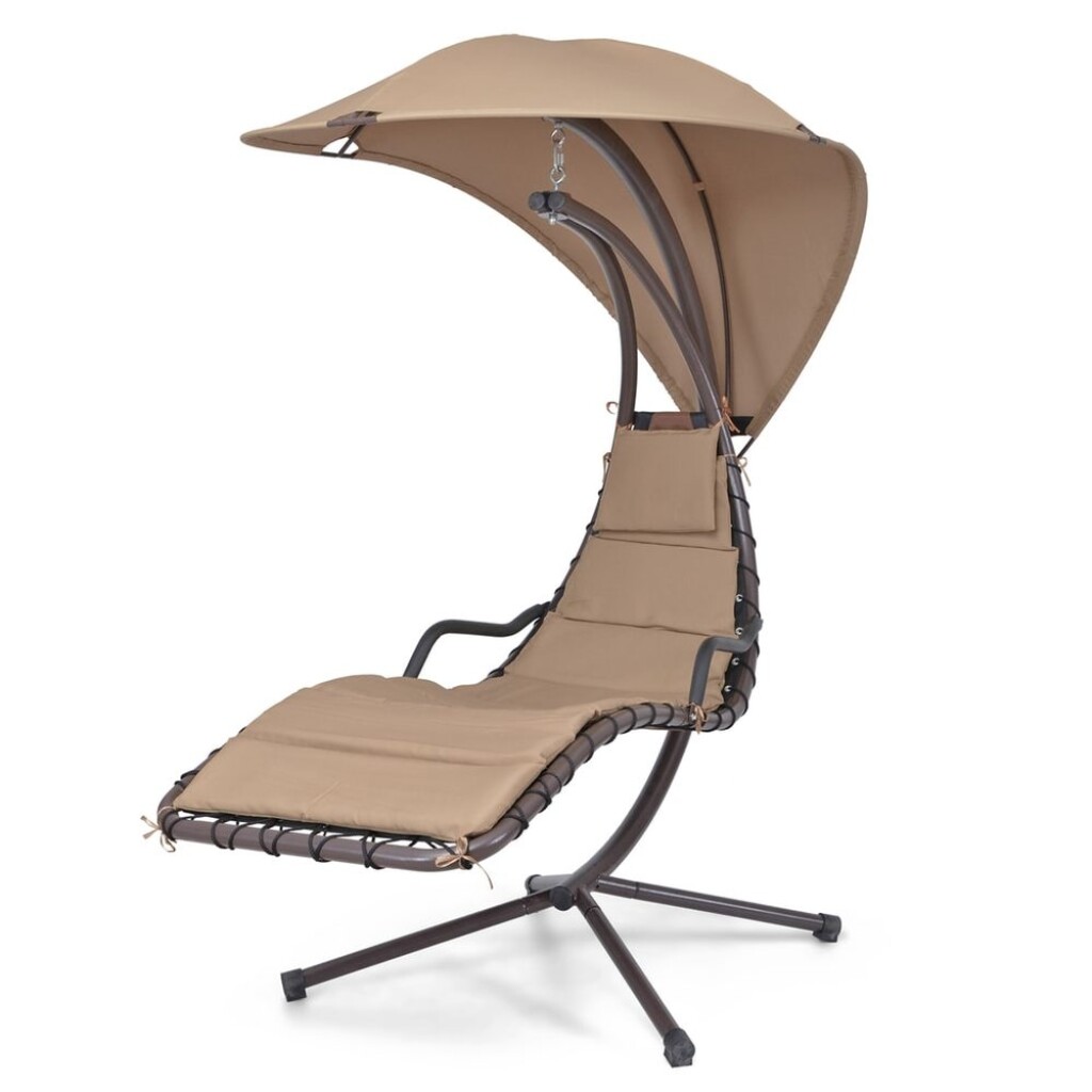 Design rocking chair with a roof