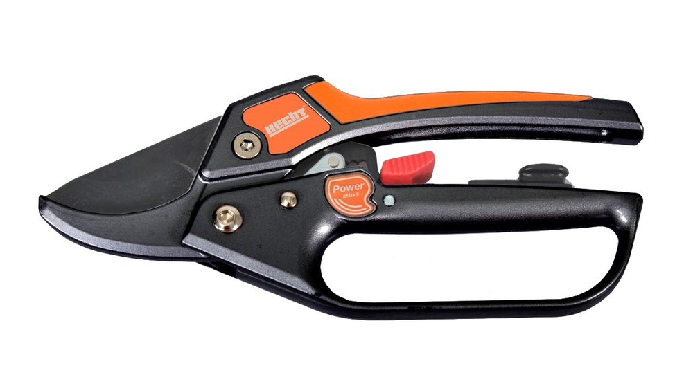 Garden scissors - 434DLA08 Step ratchet Secateurs. You can easily cut even strong branches with minimal force. Max. cutting diameter 24 mm.