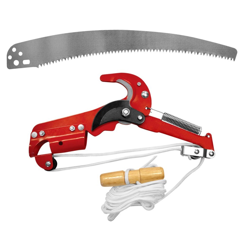 Scissors for trimming branches and tall trees