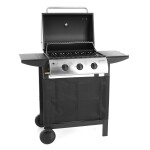 <p>Propane-butane gas grill. 3 main burners