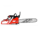 <p>The HECHT 54 Gasoline Chainsaw with 2.4 HP and 52 cm³ volume is ideal for wood cutting in gardens and forests. With a 40 cm long bar and chain speed of 20.8 m/s
