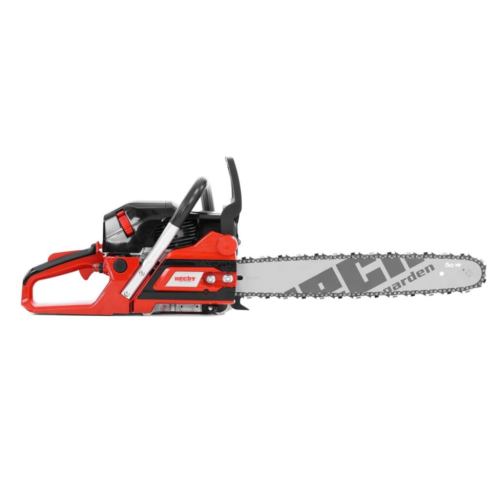 Gasoline chainsaw HECHT 62 with 2.9 kW (4 HP) power at 8500 rpm