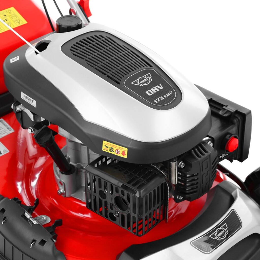 central cutting height adjustment (25–75 mm)