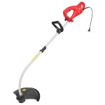 <p>Electric powered grass trimer with flexible joint. Power input 1200 W&nbsp;and working width 38 cm. Separable shaft