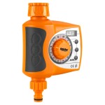 <p>Electronic timer. Multifunction pre-set. Watering selection. Digital LCD time display. Only 2 AA batteries needed required (not included). Adaptor 3/4 and 1&ldquo; hose.</p>
