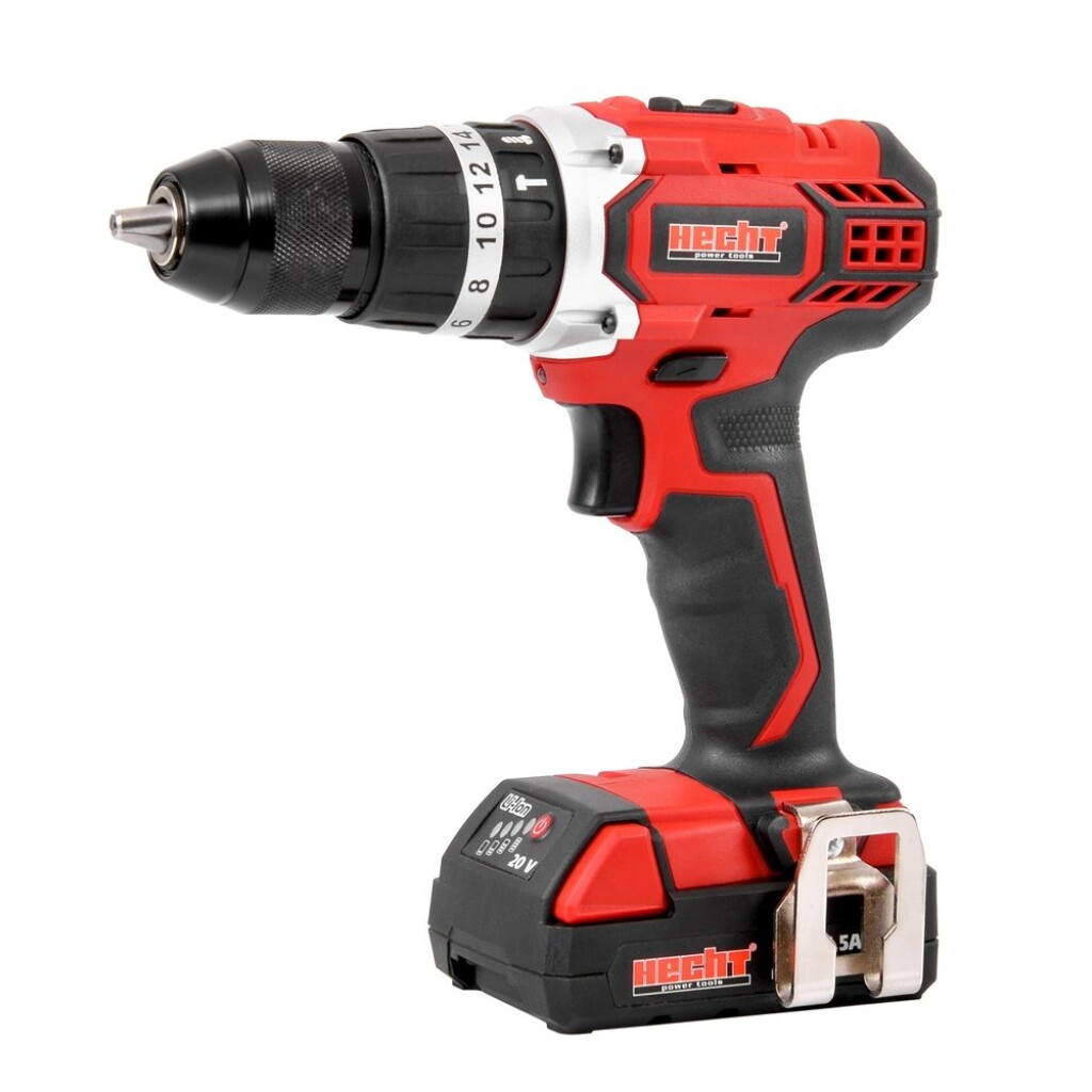 Cordless screwdriver /&nbsp;drill -&nbsp;20 volt. Li-ion battery -&nbsp;1