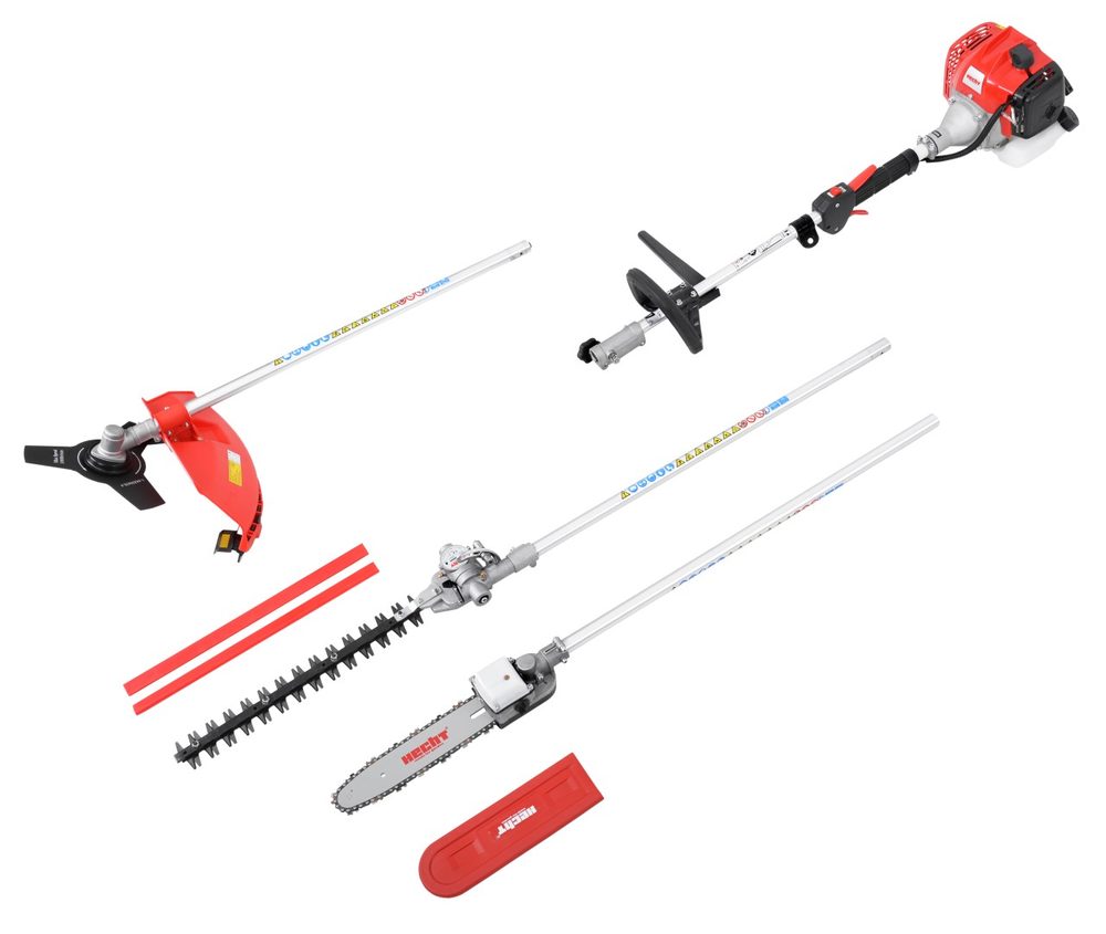 HECHT 1330 2in1 - Multifunctional tool Multifunction machine with engine with a displacement of 26 cm3. Can be converted to lawn cutter