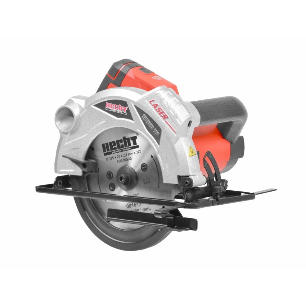 Electric circular saw with power input of 1500 W. Max. cutting depth of 65 mm. Weight 5