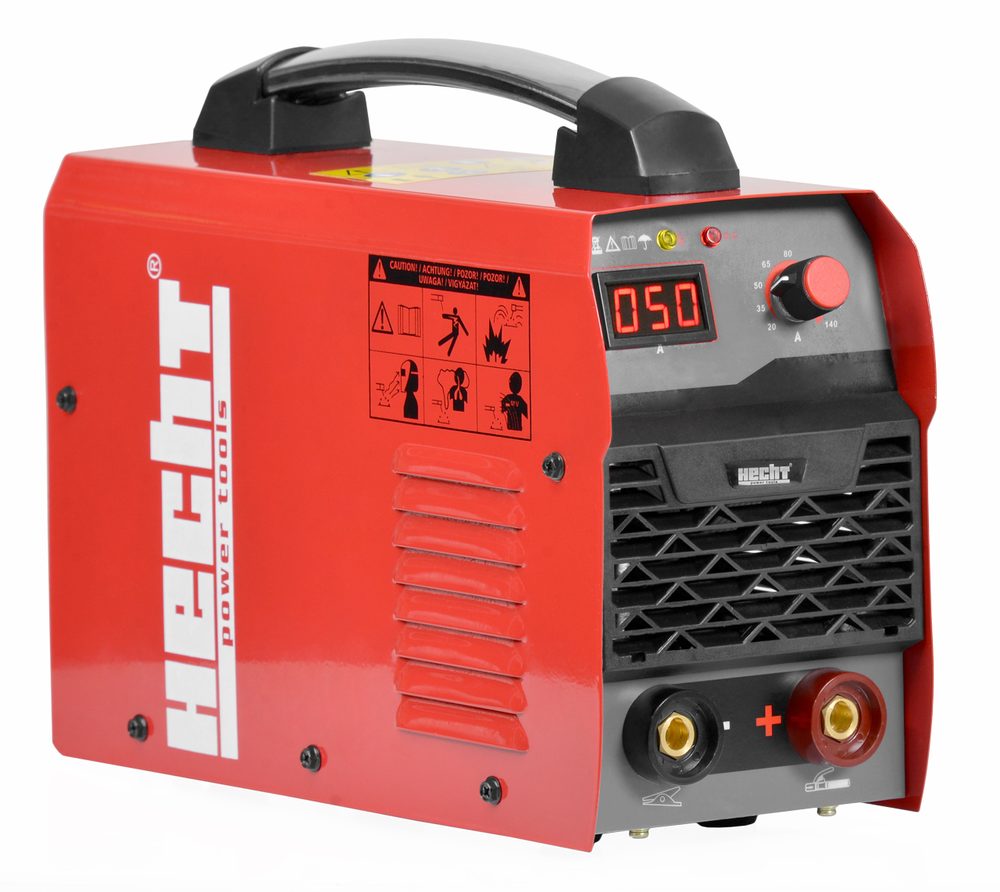 HECHT 1814 - INVERTER WELDER MMA Inverter welding machine. Welding current 20 - 140 A