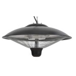 <p>Ceiling infrared heater. <b>Heat settings 650/1350/1500 W</b>. Heating area 20 - 25 m&sup2;. <b>Ambient LED light</b>. <b>Remote control</b>. Plugs into a standard 230 V/50 Hz. Flameless. Silent. Infrared heat is safe for the environment with zero carbon monoxide emissions and hardly affected by wind. Infra heater is cost-effective and environmentally friendly.</p>