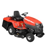 Zahradní traktor s motorem Kohler Command CV 20 svýkonem 20 HP a pracovním záběrem 122 cm.  Objem sběrného koše 410 l.