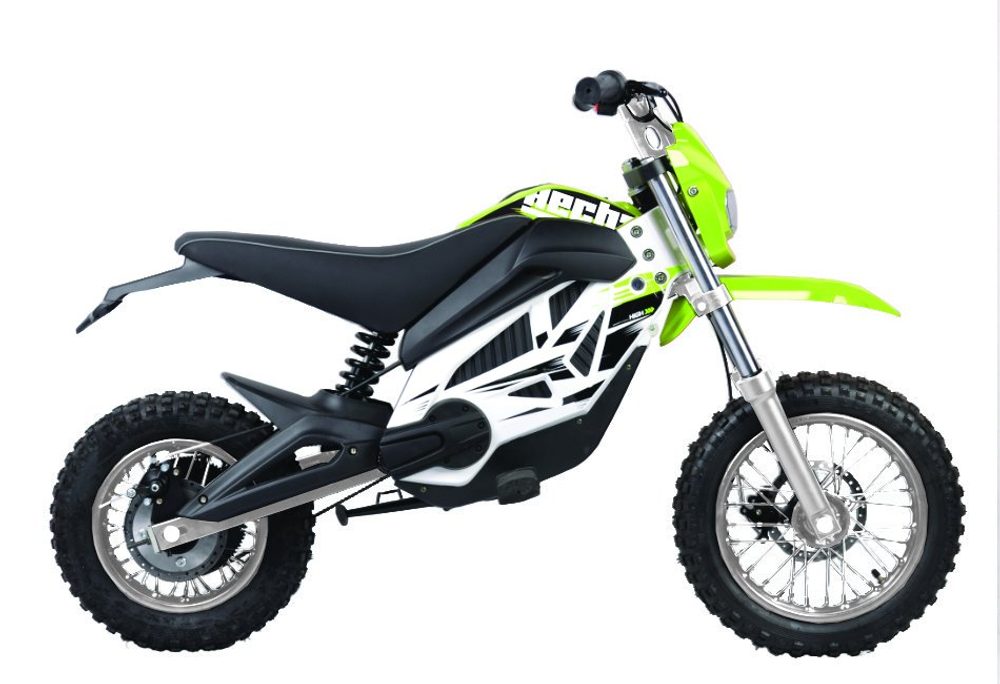 HECHT 59750 - GREEN ACCU motorbike. Battery 36 V