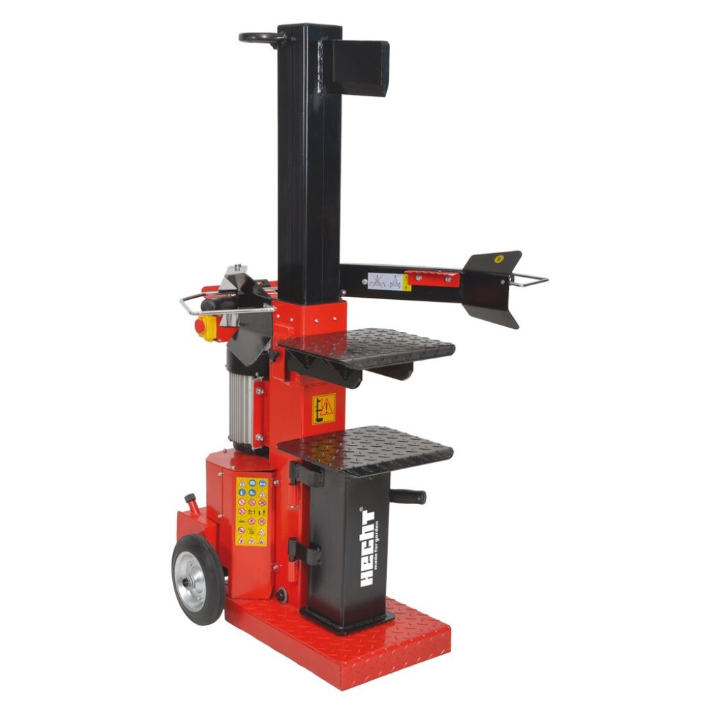 Electric powered wood splitter with power output of 4300W