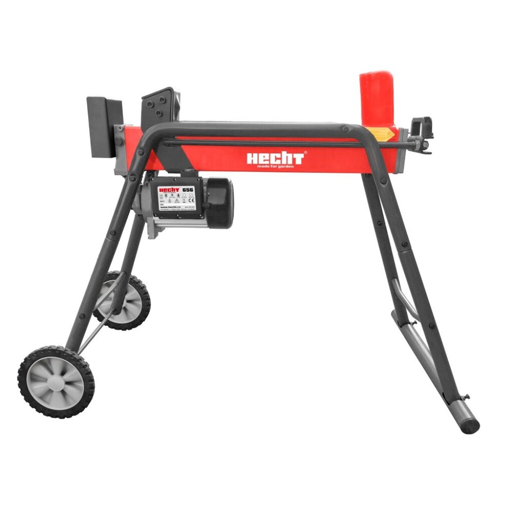 Electric powered wood splitter with power output of 2&nbsp;HP. Maximal pressure 6&nbsp;tons with robust stand for easy operation in upright position.