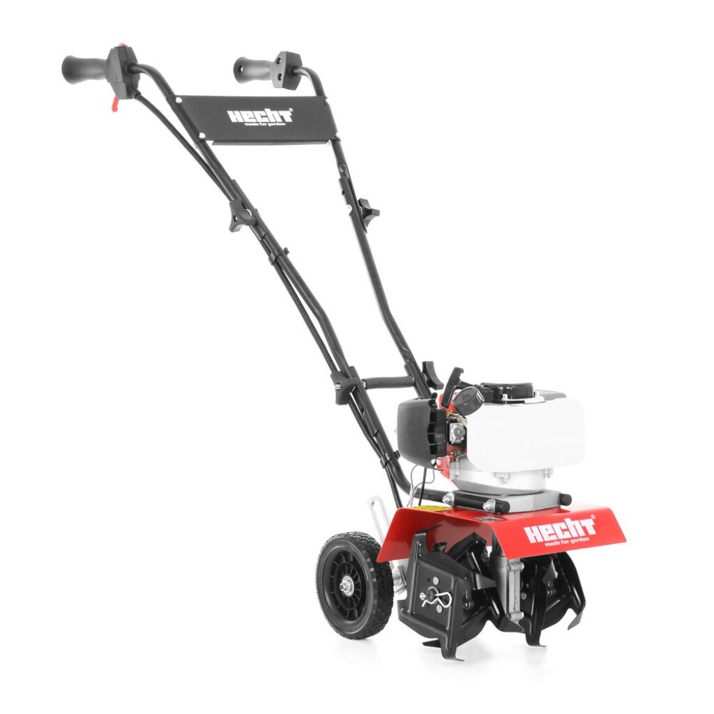 Petrol powered tiller equipped with HECHT 2&nbsp;stroke engine
