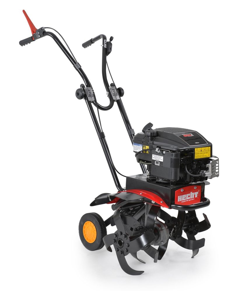 HECHT 755 - motorový kultivátor Benzínový kultivátor s motorem BRIGGS & STRATTON Series 650. Záběr 50 cm. 4 plecí radličky