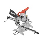 <p>Electric&nbsp;powered mitre&nbsp;saw with&nbsp;1800 W power input and&nbsp;laser.</p>