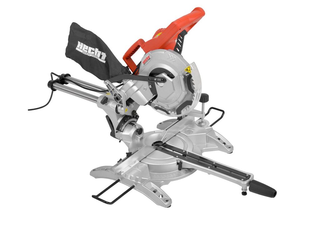 HECHT 818 - Mitre Saw with Laser Electric powered mitre saw with 1800 W power input and laser.
