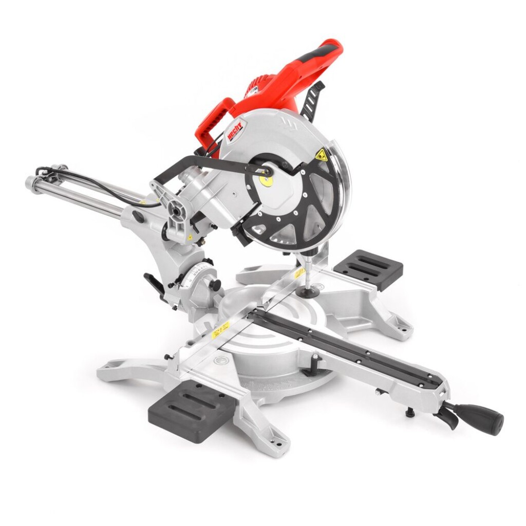 Miter saw with laser. Power input 2100 W. No load speed 4200/rpm. Blade diameter 255 mm.
